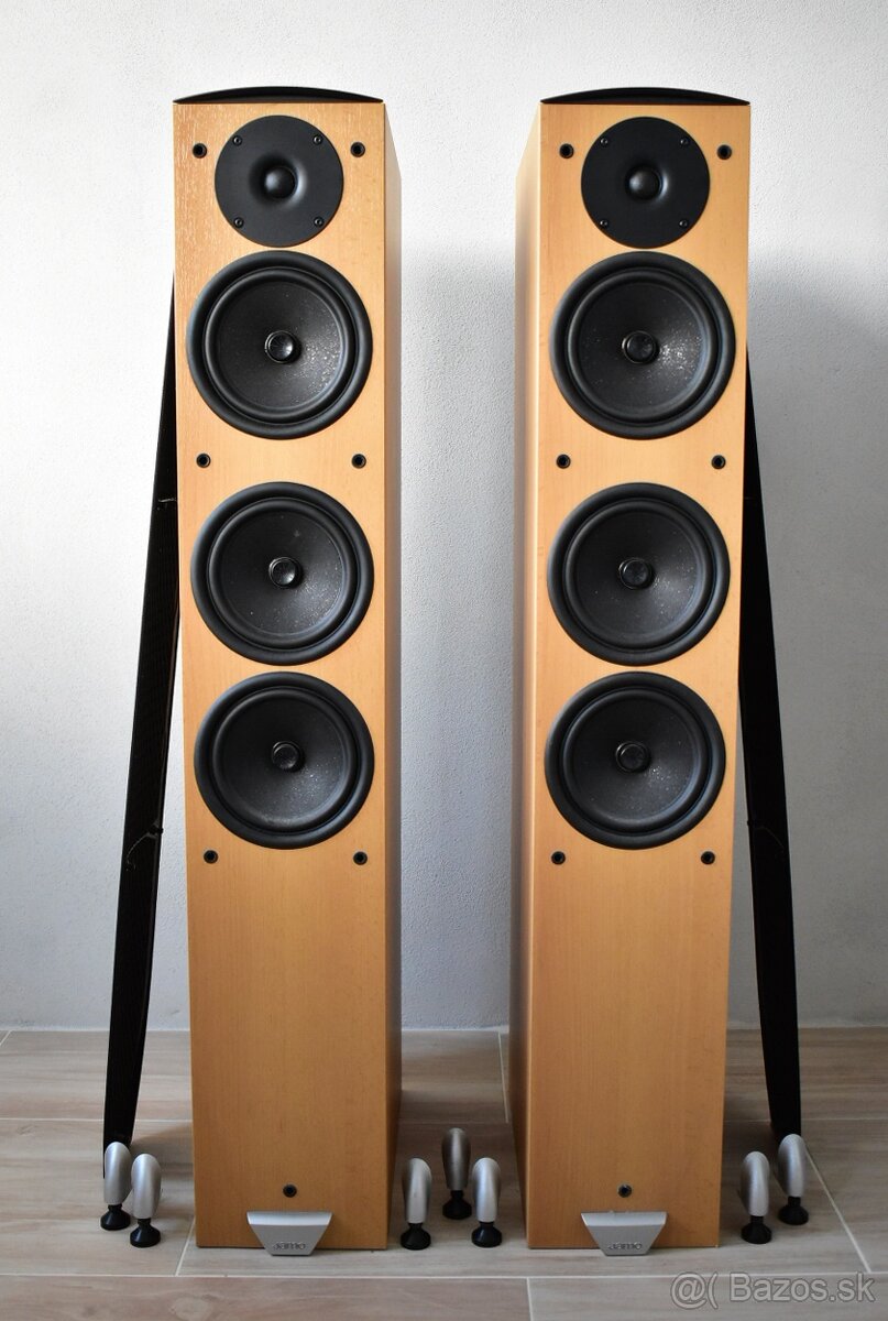 JAMO E870 elegantné 3-pásmové repráky - 2