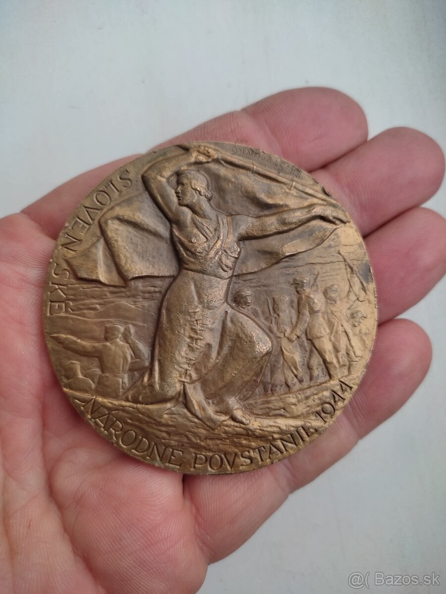 Medaila 1944 SNP Na pamat padlym - 2