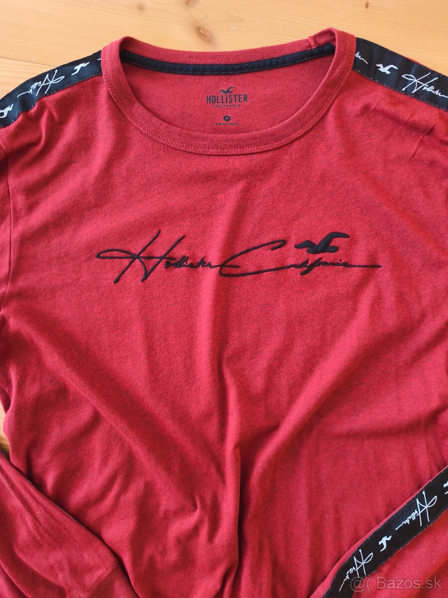 Tricko Hollister červené - 2