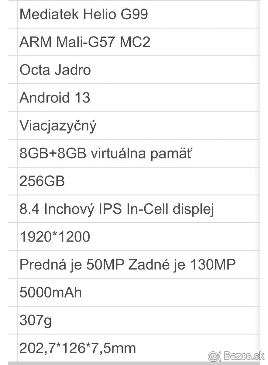 Predám 4G LTE tablet NETFLIX certifikovaný - 2