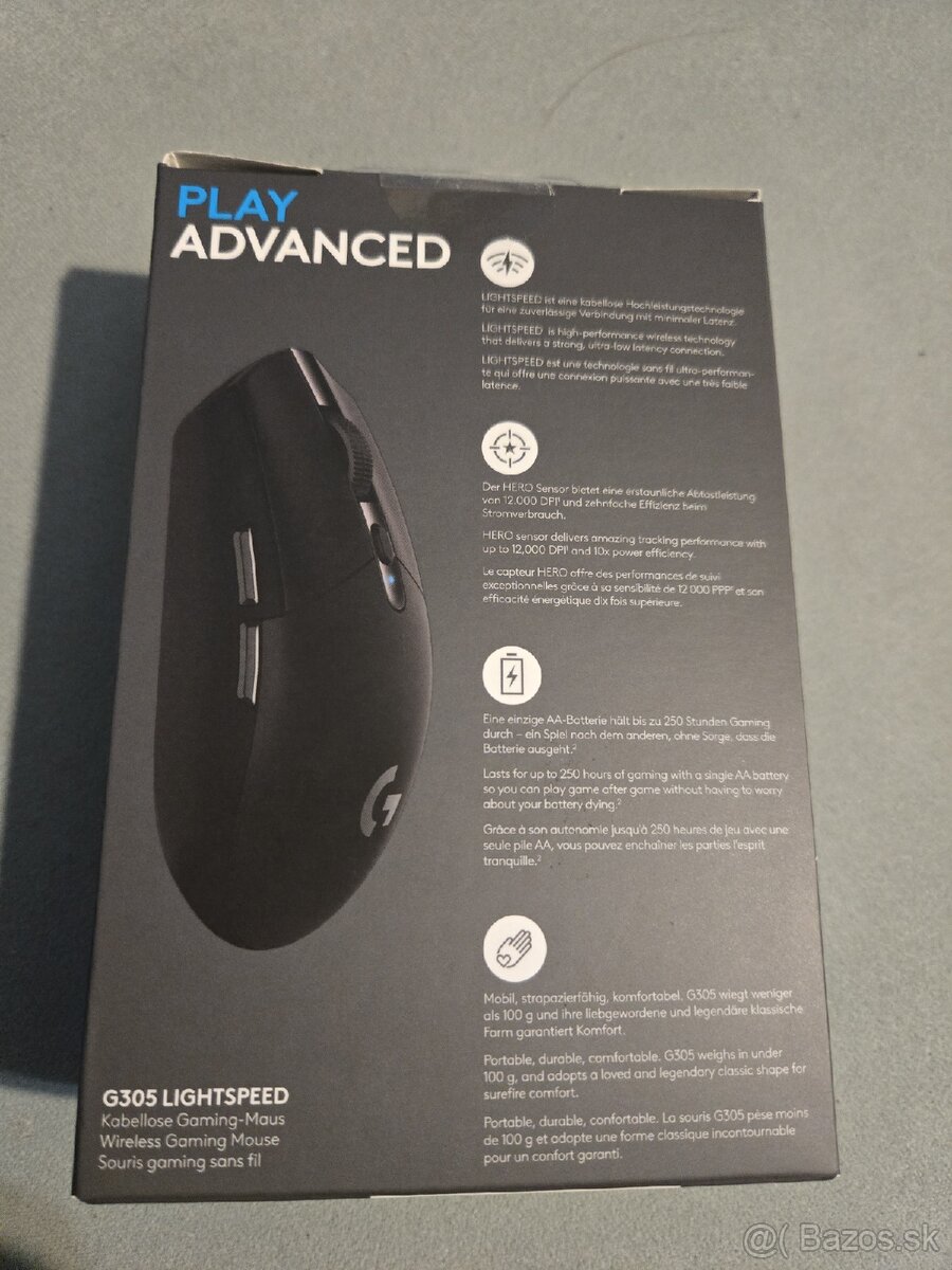 Myš Logitech G305 Lightspeed Wireless - 2