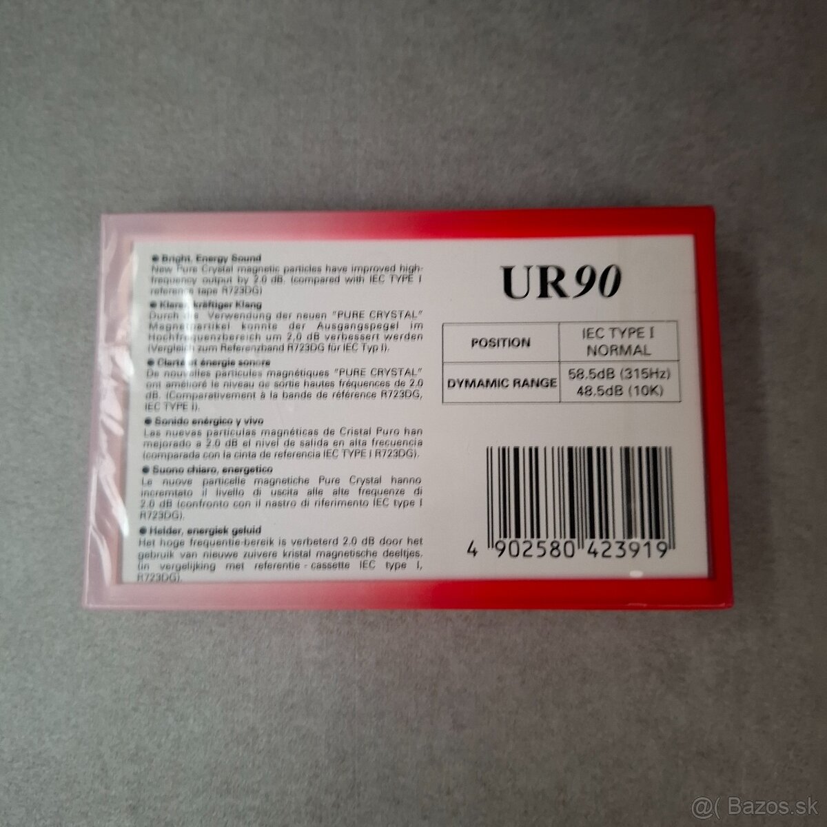 Maxell - UR90 min / Normal / audio kazeta / nová - 2