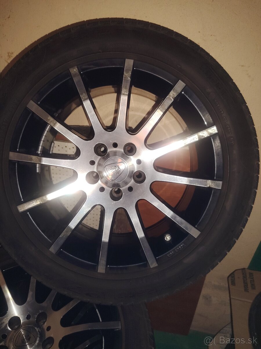 Predám hliník.disky R17 ALUETT 5/112 - 2