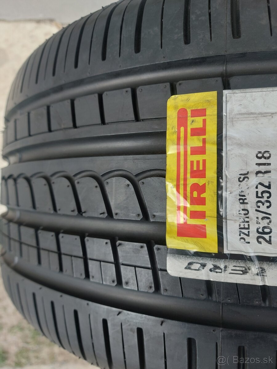 2ks nepoužité pneu 265/35 r18, PIRELLI, DOT2014 - 2