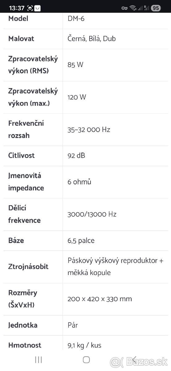 Dynavoice Definition DM-6 - 2