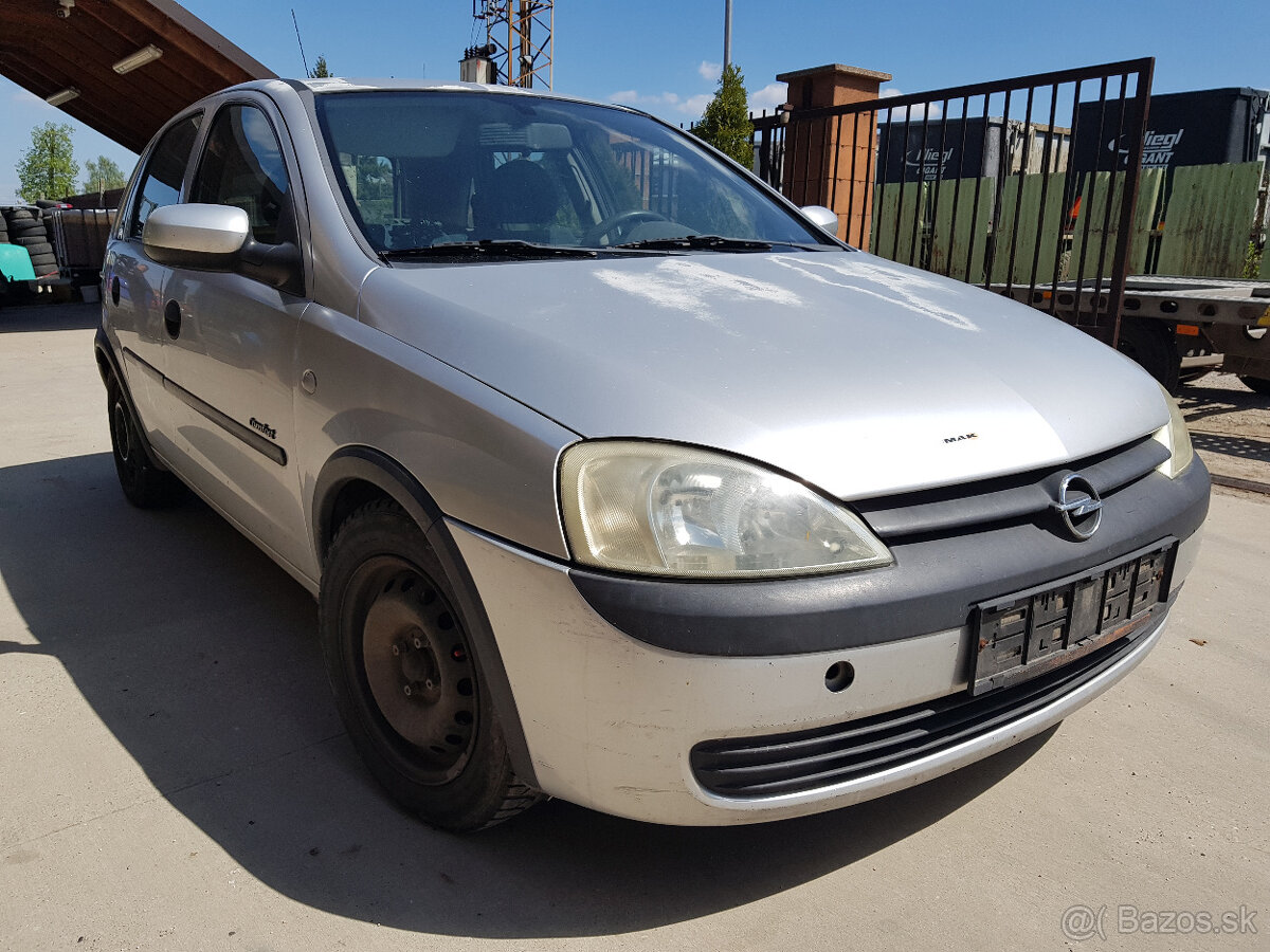 OPEL CORSA C 1,7D 55KW RV.2001 - 2