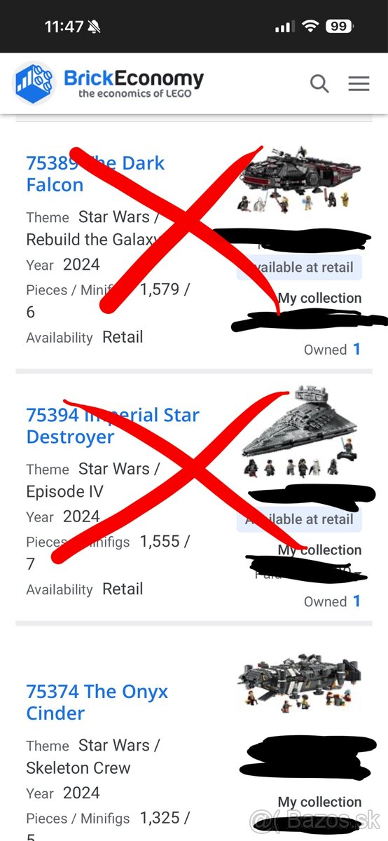 LEGO Star Wars - kolekcia - 2