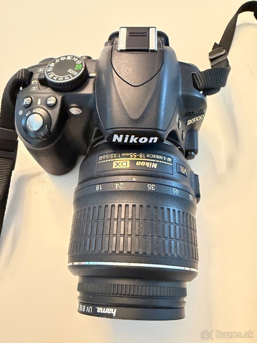 Nikon D3100 s príslušenstvom - 2
