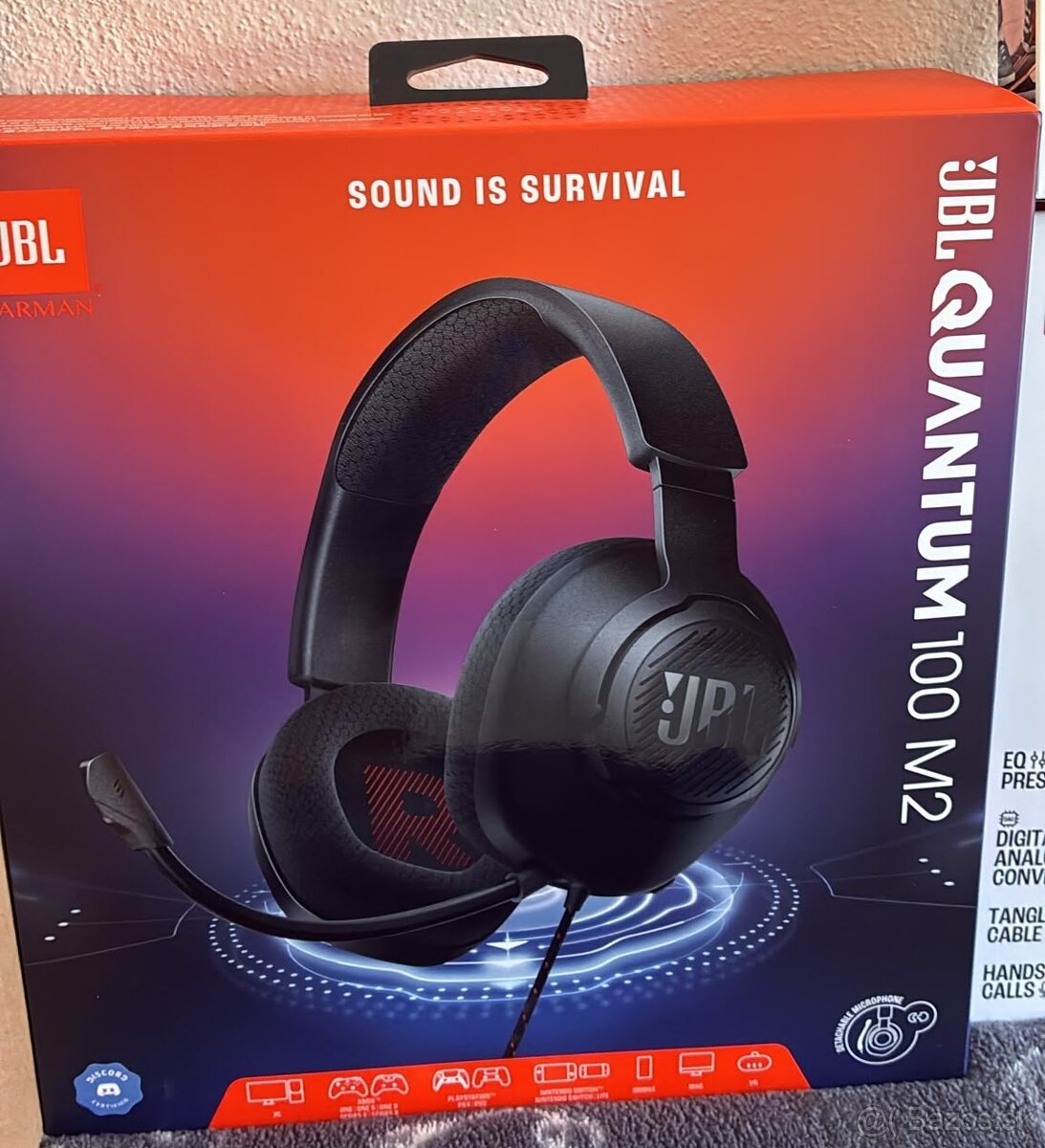 JBL Quantum 100 M2 Black - 2
