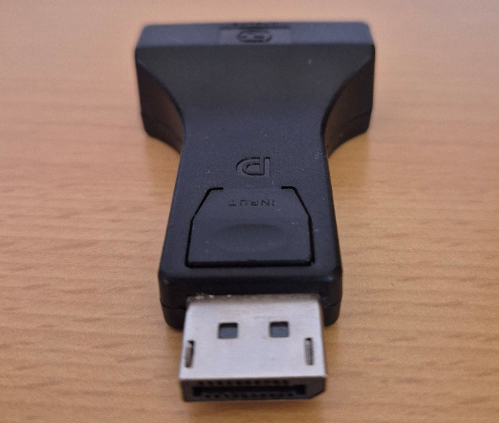 Redukcia DVI-D to DP - 2