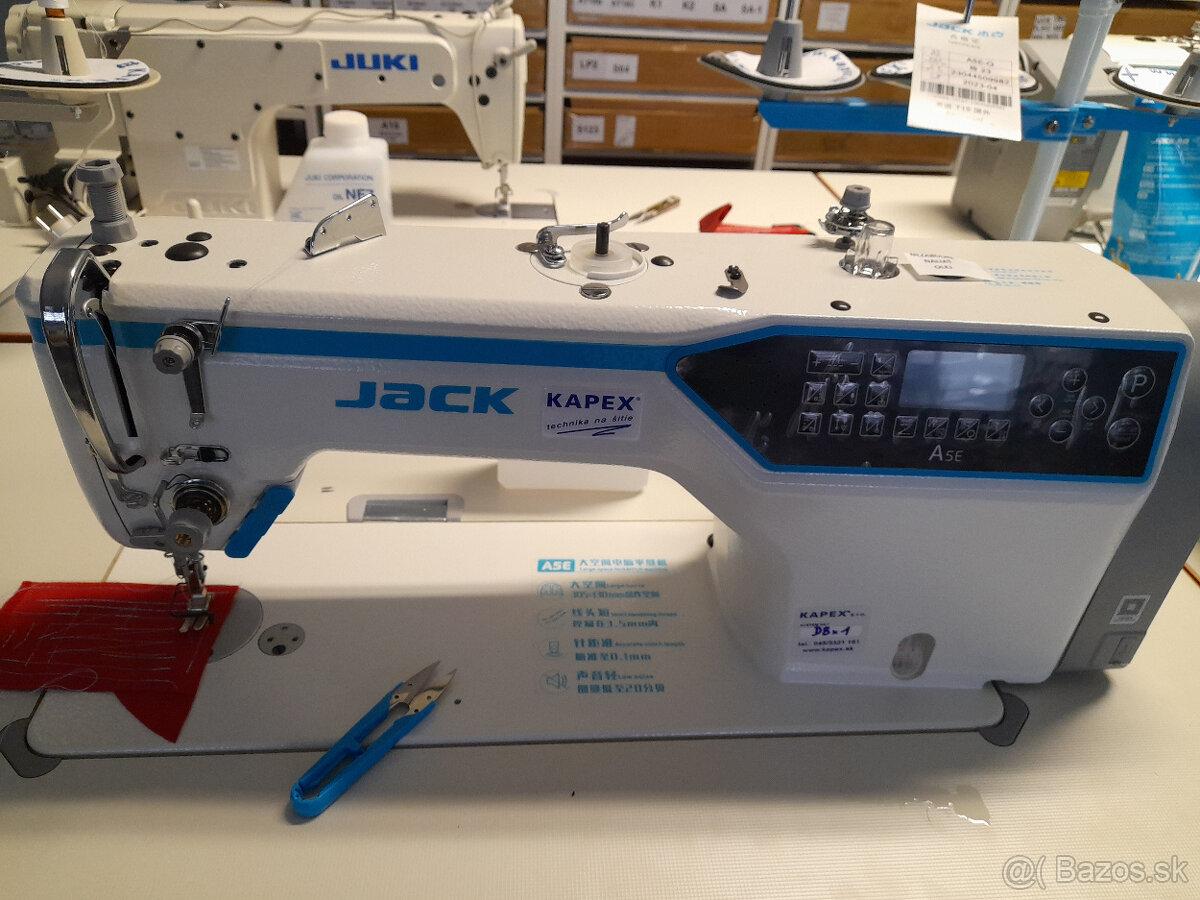 Priemyselný šijací stroj JACK A5E-B predĺžené rameno - 2