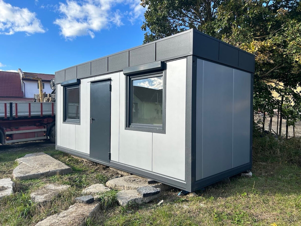 Kontajner A15 svetlo šedá - antracit - 2