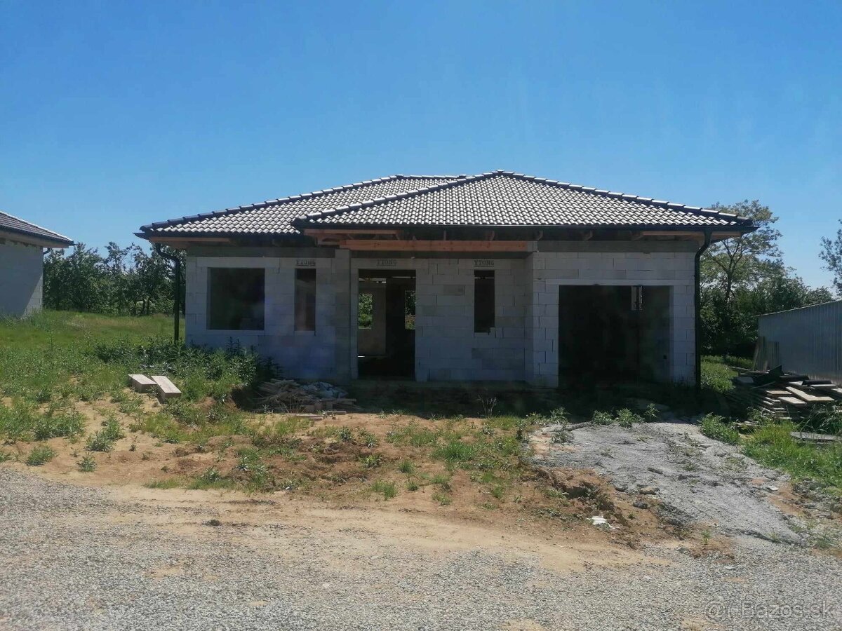 Novostavba 4.izb.bungalovu v Radimove-Len u nás v ponuke - 2