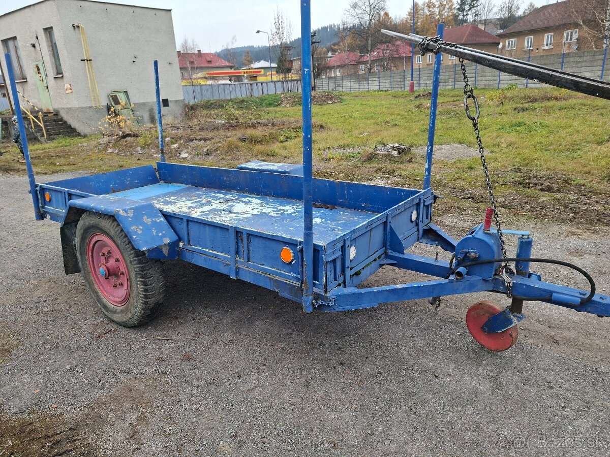 PREDAM DVOJKOLESOVU VLECKU TRAKTOR ZETOR - 2