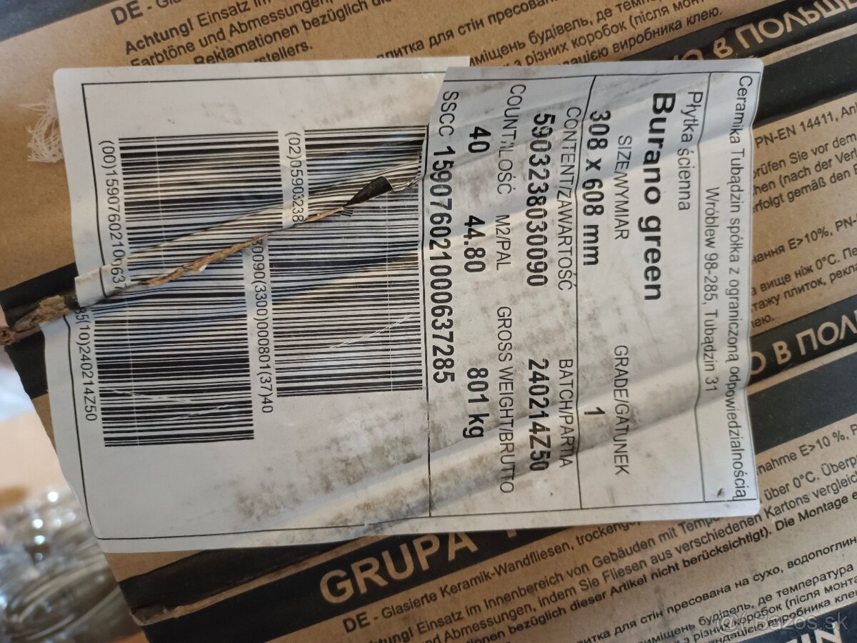 Interiérové obkladačky - 2