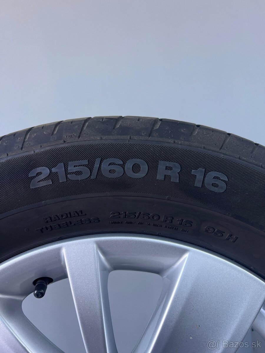 Continental ContiPremiumContact 2 letné, 215/60 R16, 5x112 - 2