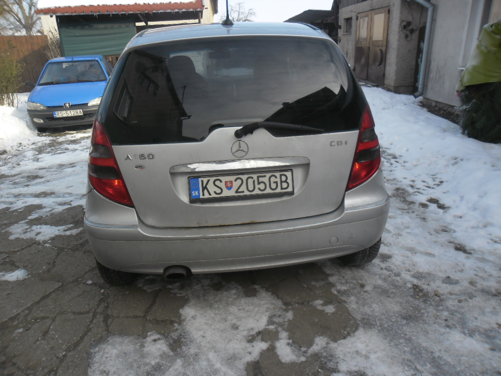 MERCEDES A160 CDI na výmena - 2