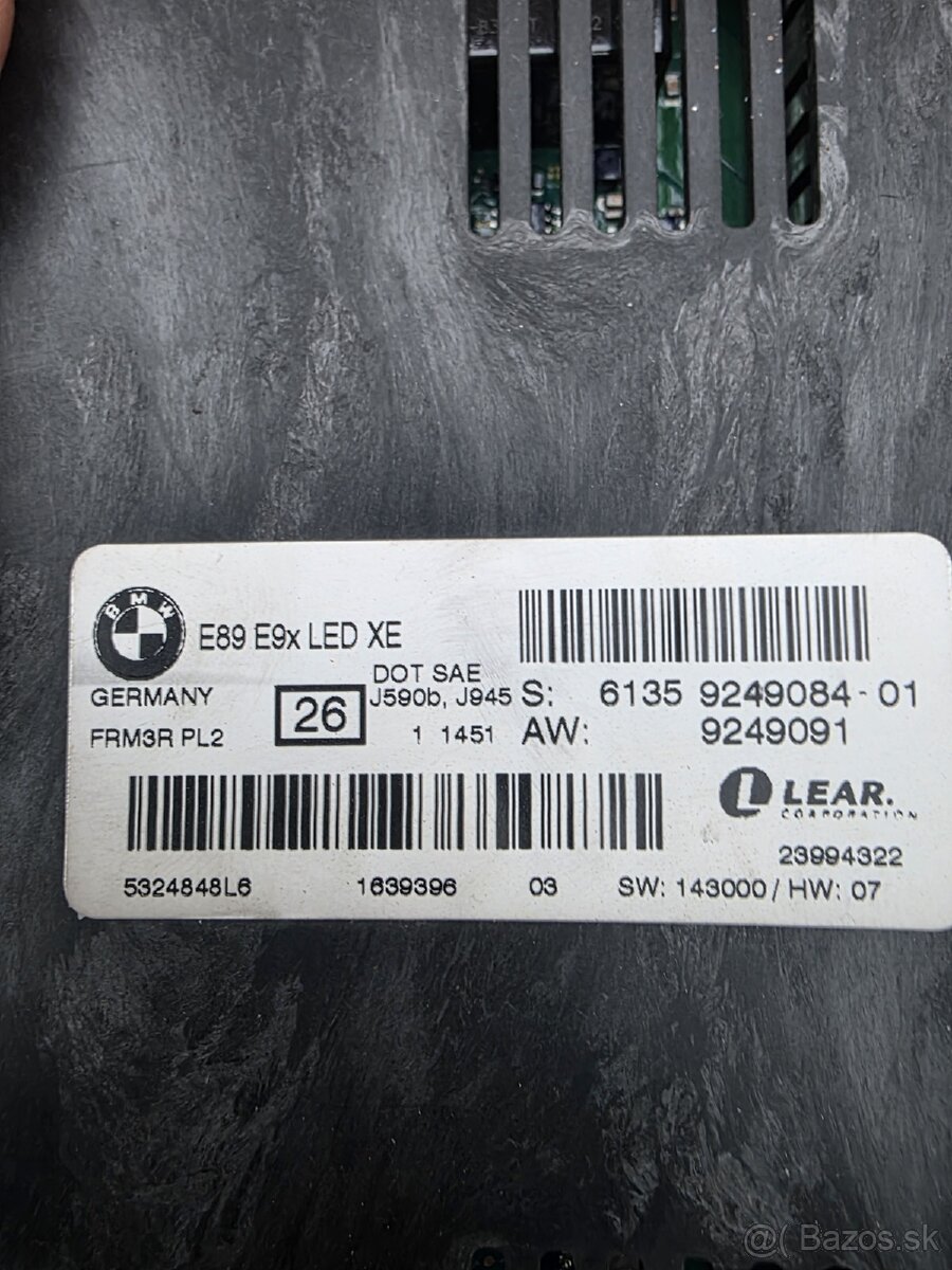 Bmw e90 riadiace jednotky - 2