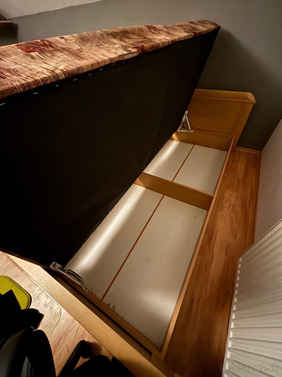 Výklopná posteľ 90x200 cm - 2