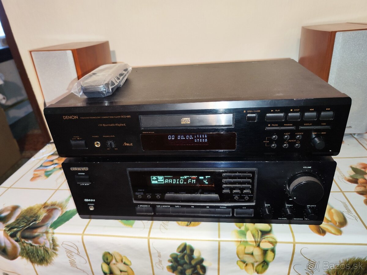 Onkyo TX 8211 a Denon DCD 685 - 2