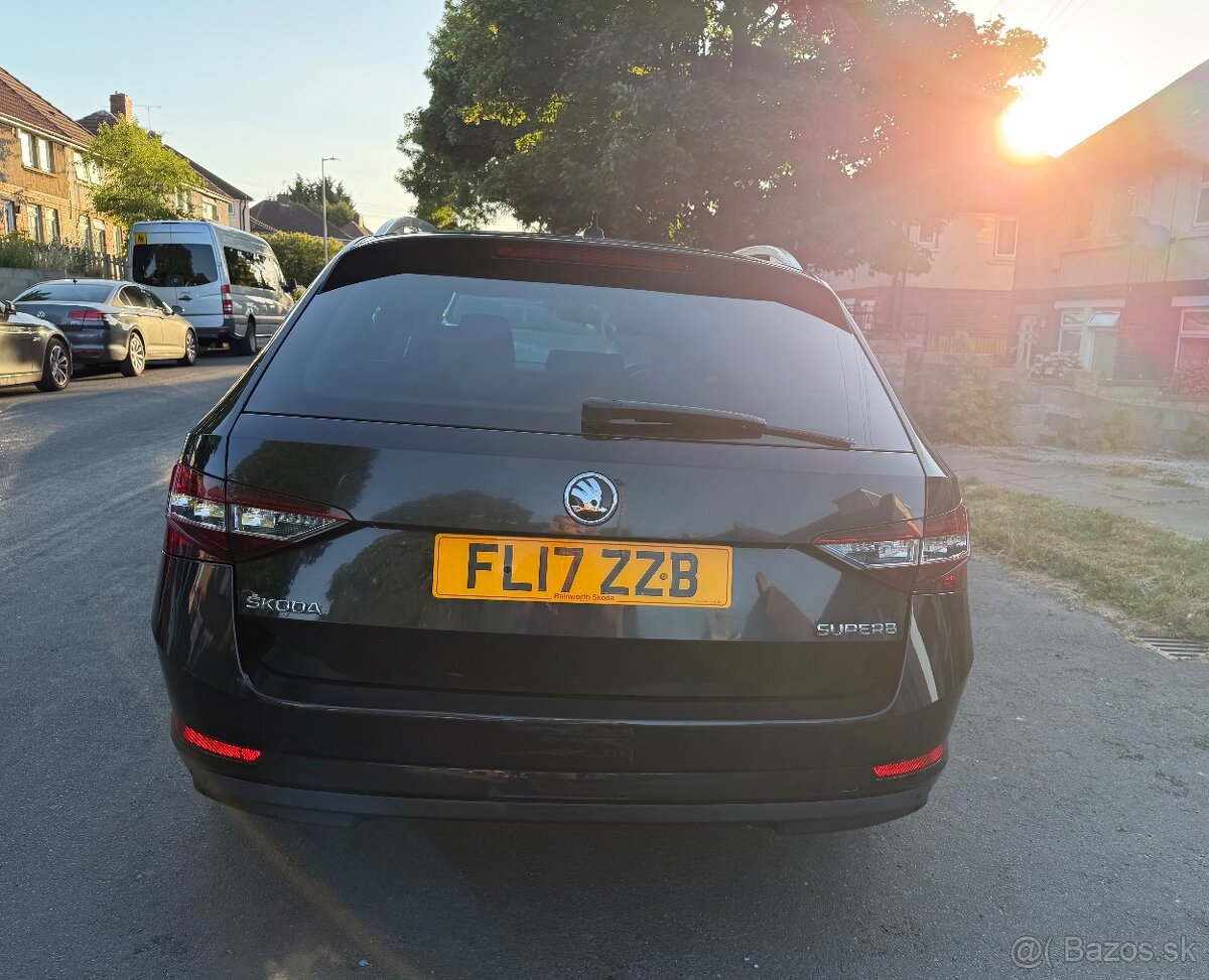 Dovoz GB Skoda superB 2.0TDI DSG - 2