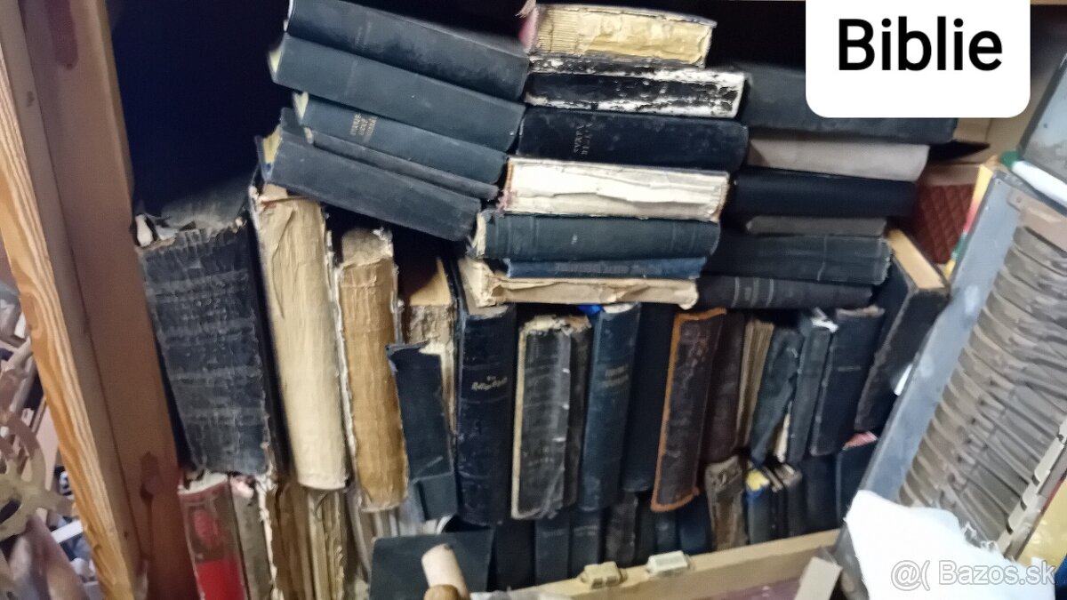 Staré knihy, kalendáre, náboženské casopisy - 2