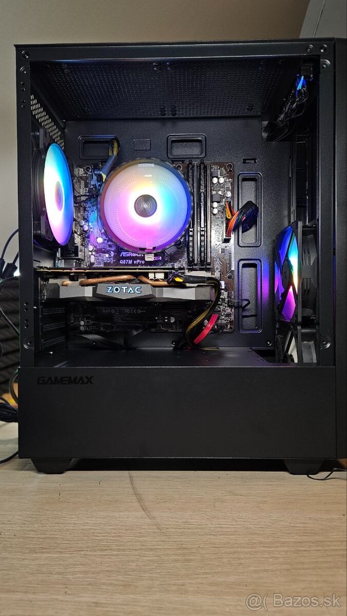 Herný Počítač • i7 4790s • GTX 1070 Ti 8G • 16G - 2