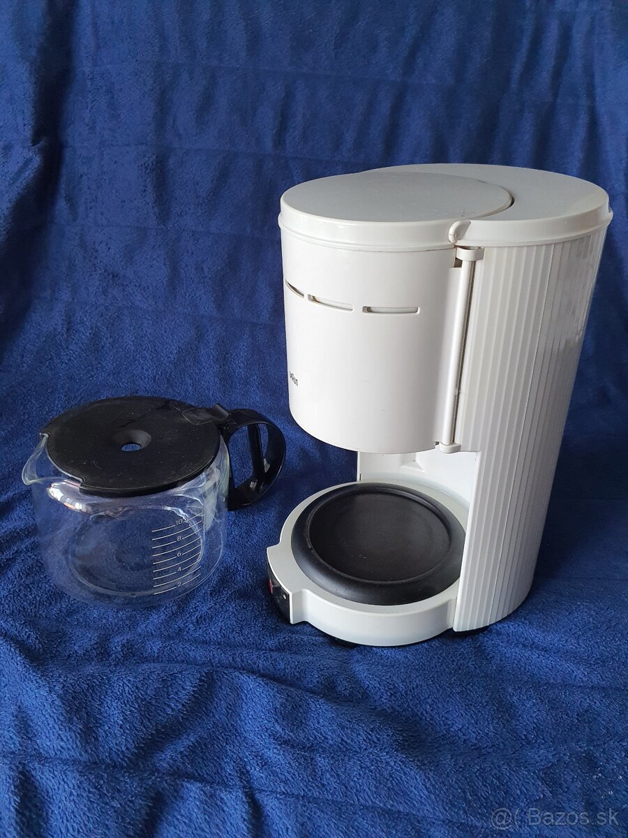 Prekvapkávací kávovar/čajovar BRAUN 4088 (KF 42) z roku 1989 - 2