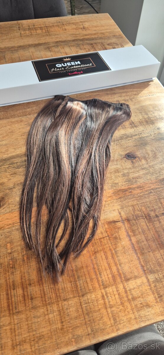 Clip in vlasy 40 cm - 2