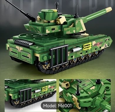 TANK T 14 stavebnica - 2