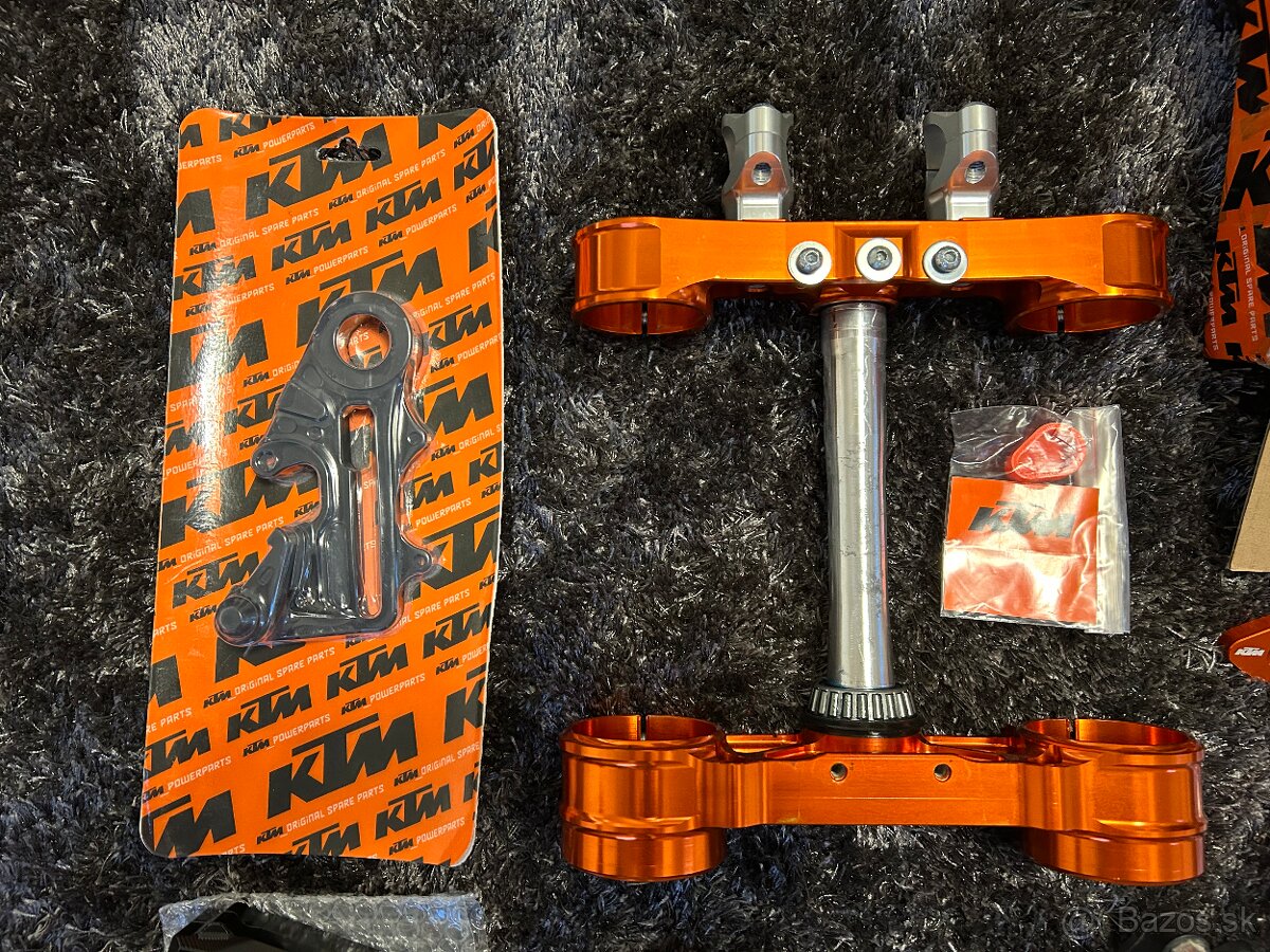 Ktm exc/ sx cnc diely, chrániče, six days, powerparts - 2