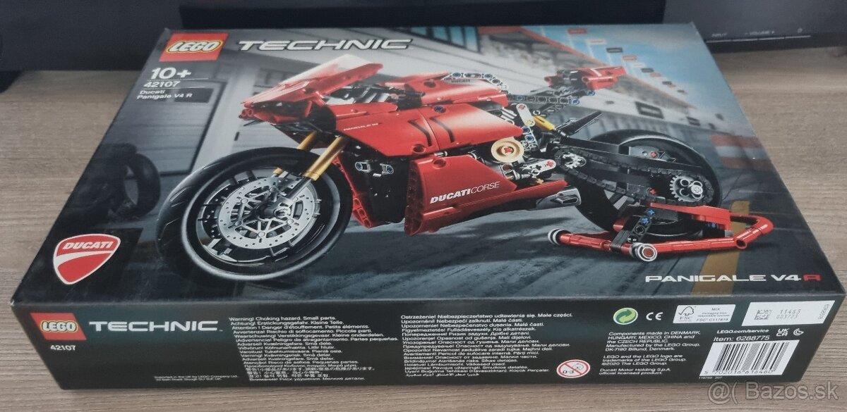 Predám LEGO Technic 42107 Ducati Panigale V4 R - 2