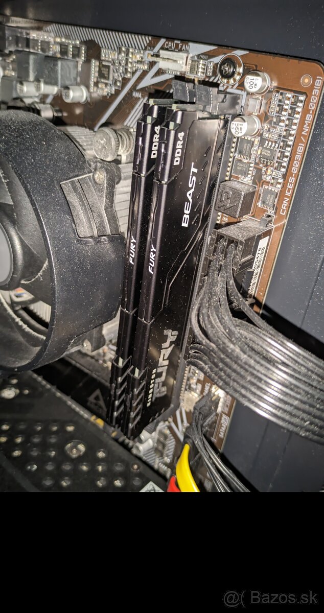 Kingston Fury 32GB Kit 2x16 DDR4 3200MT/s - 2