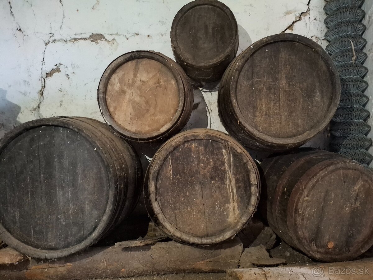 Drevené sudy - 2