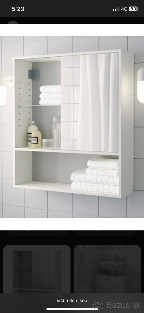 Skirka nad umývadlo - 2