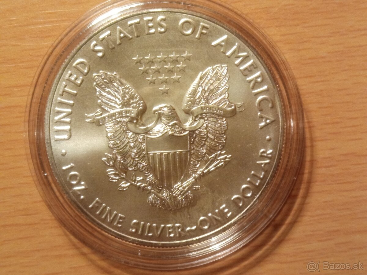 American Eagle 2016 – Investičné striebro USA - 2