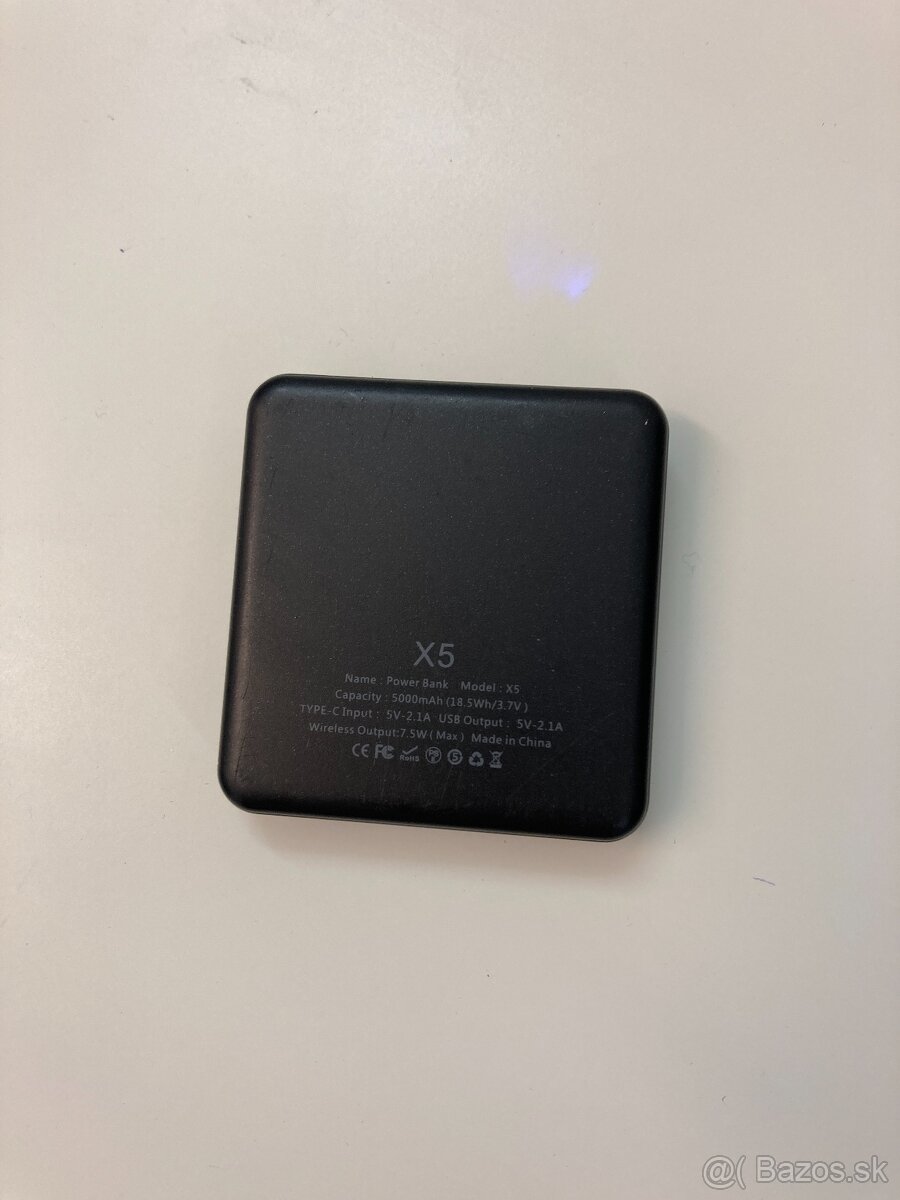 Wireless Power Banka X5 5000mAh - 2