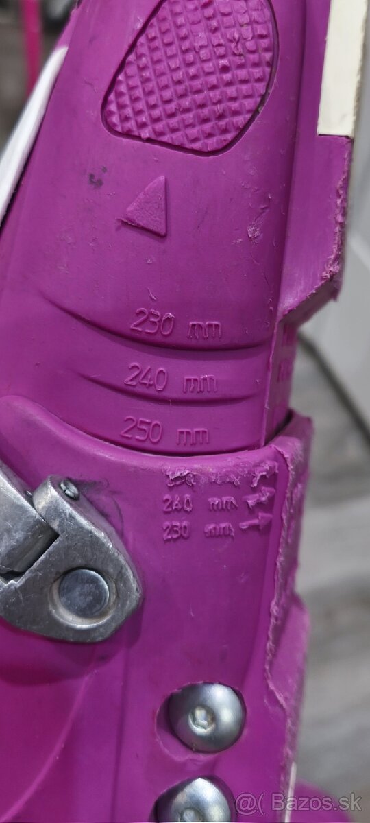 Predám set lyže, klipsne, palice.. - 2