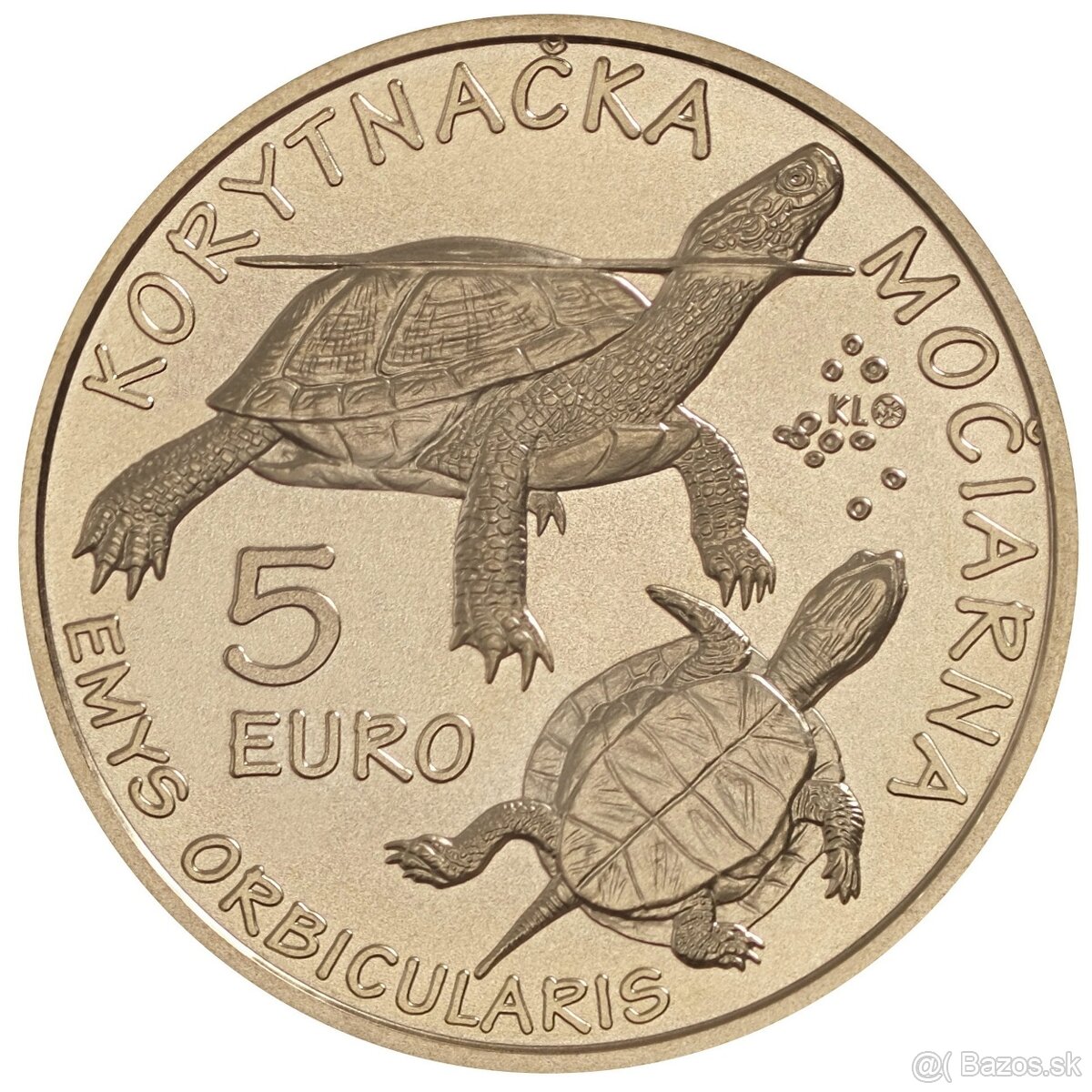 5 Euro - korytnačka močiarna - 2