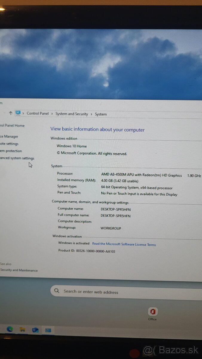 Pokukam Lenovo E535 bez displaya - 2
