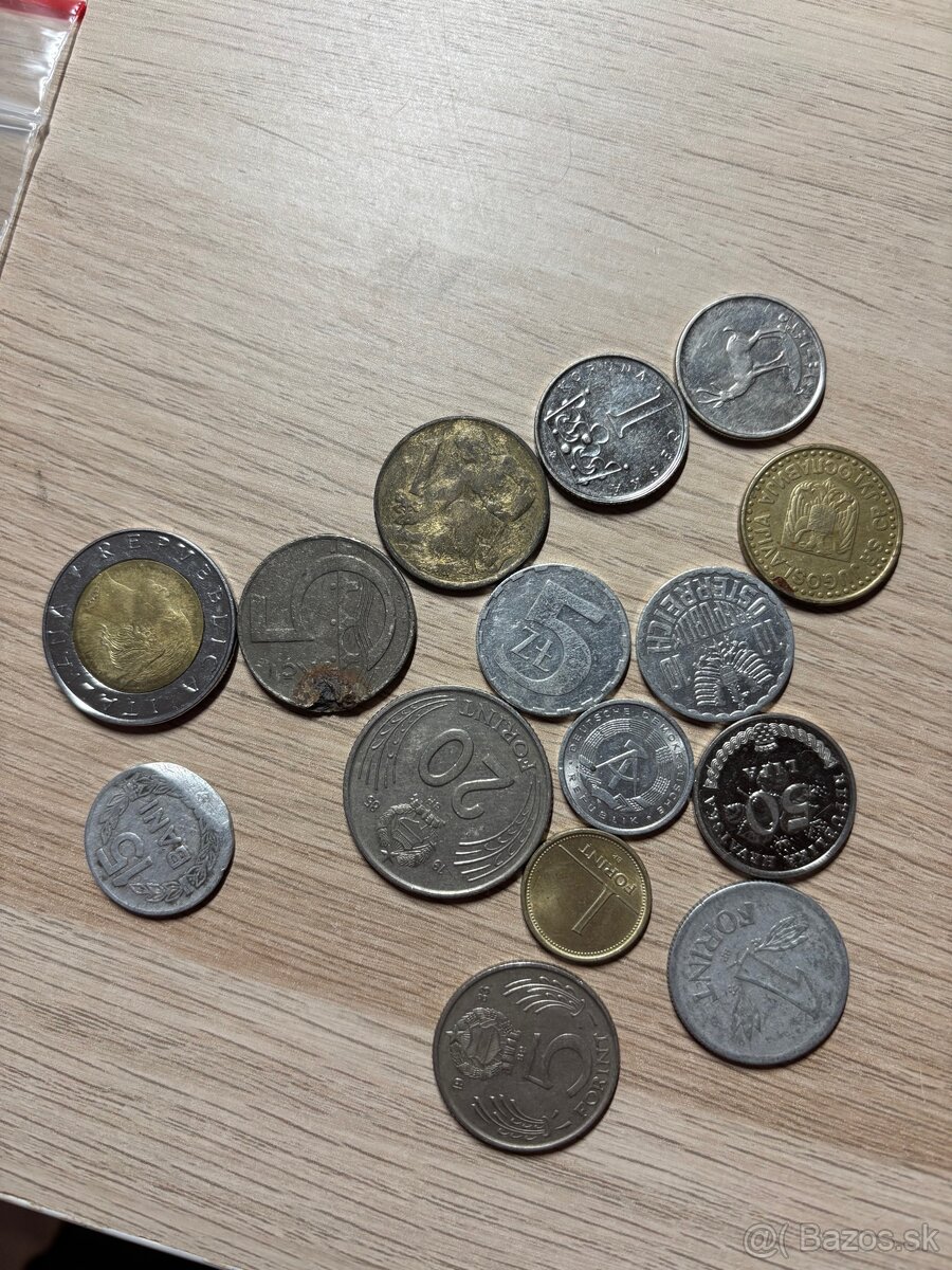 Mix bežných mincí - 2