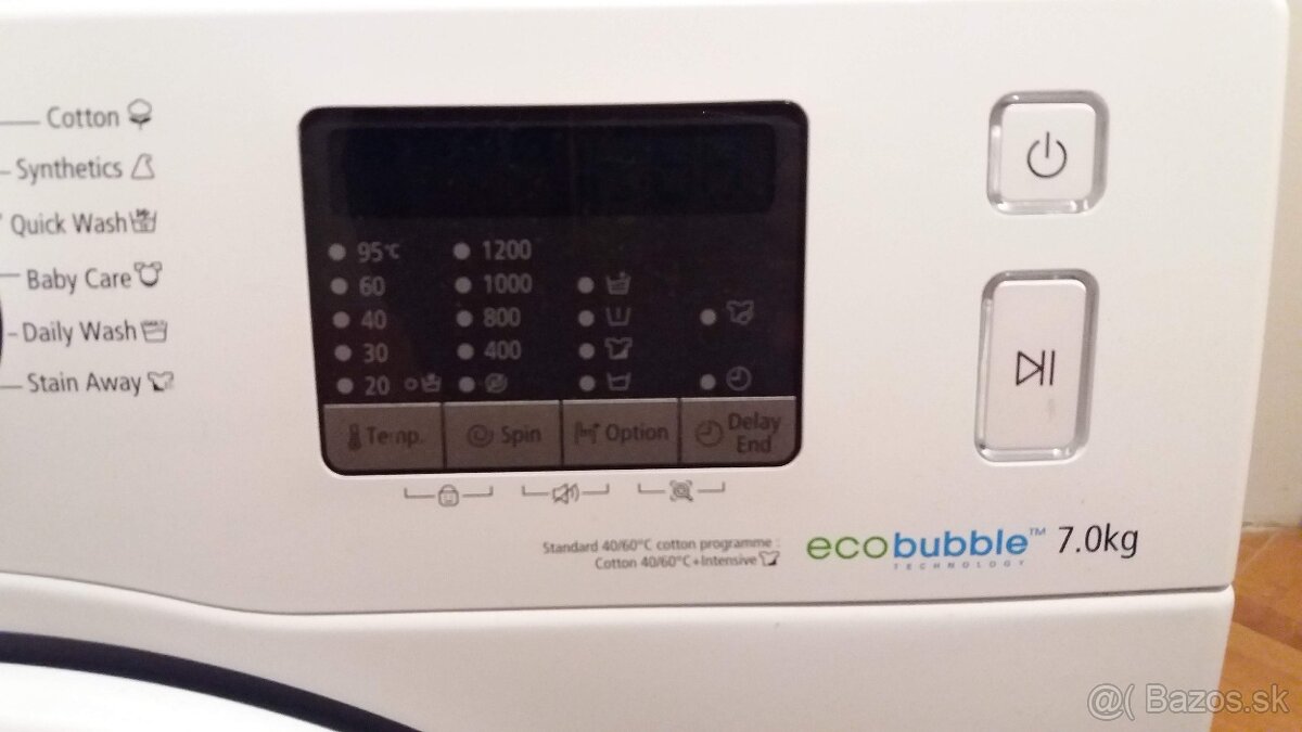 Pračka Samsung-pokazená elektronika - 2