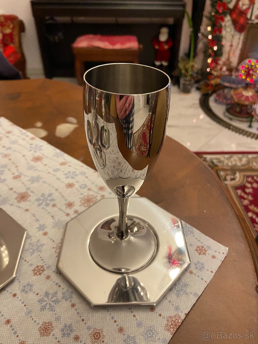 Zepter,poháre na šampanské,6ks - 2