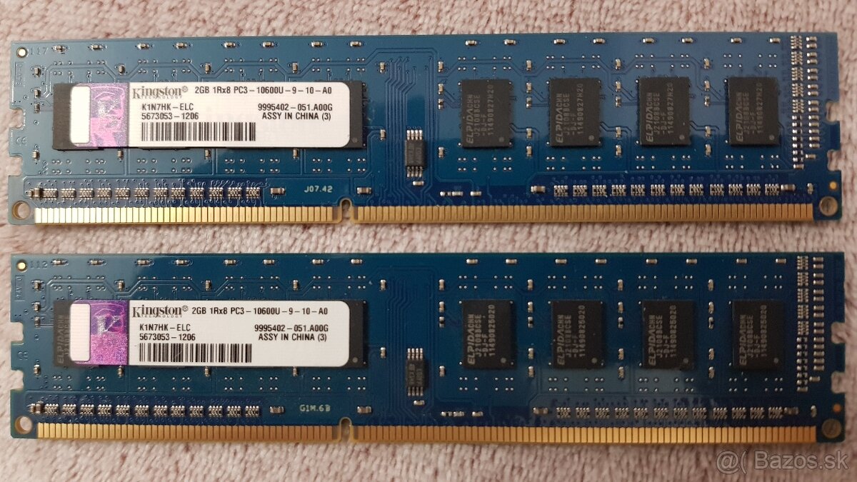 Pamäte RAM ddr3 - 2