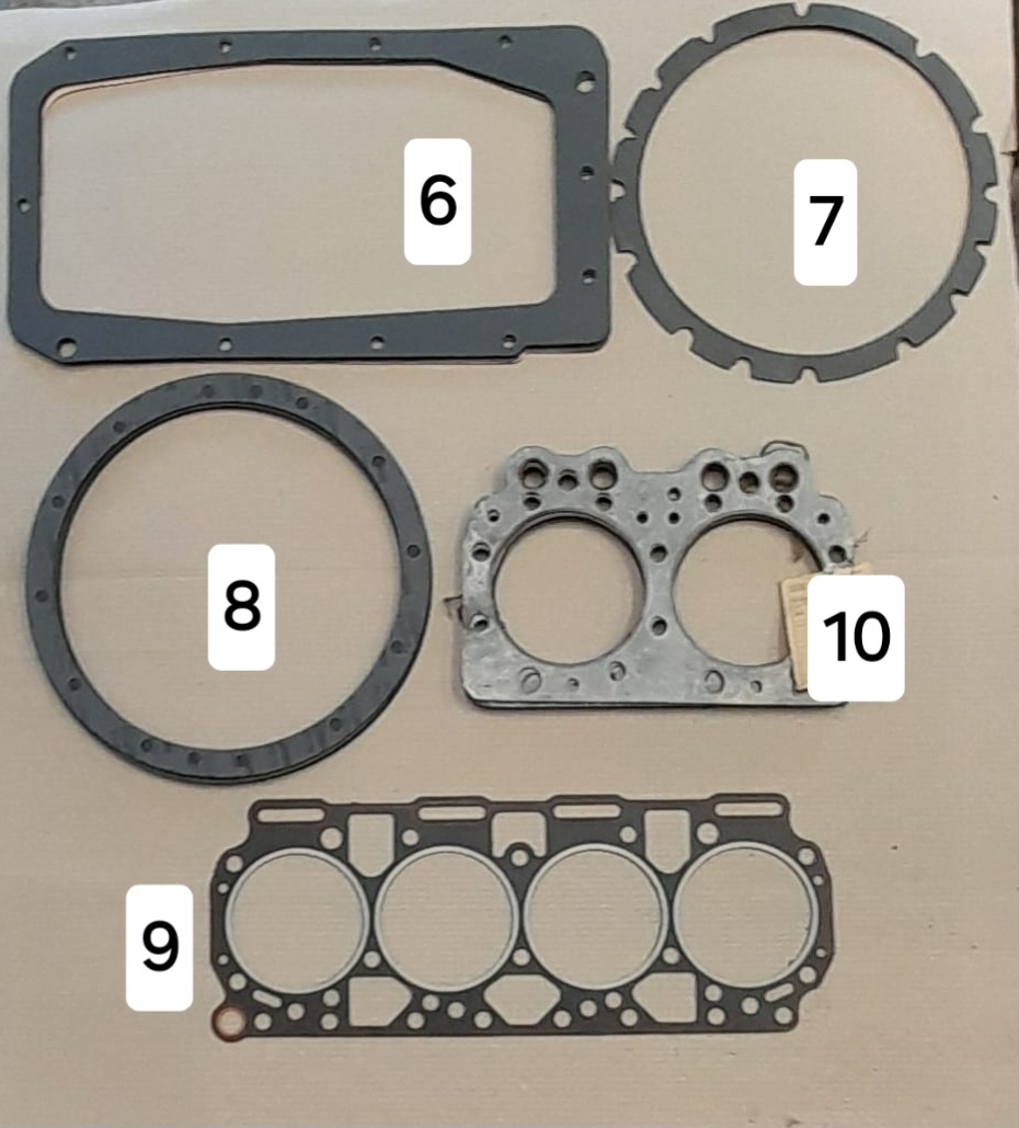 Predám rôzne tesnenia na Zetor URII a iné stroje - 2