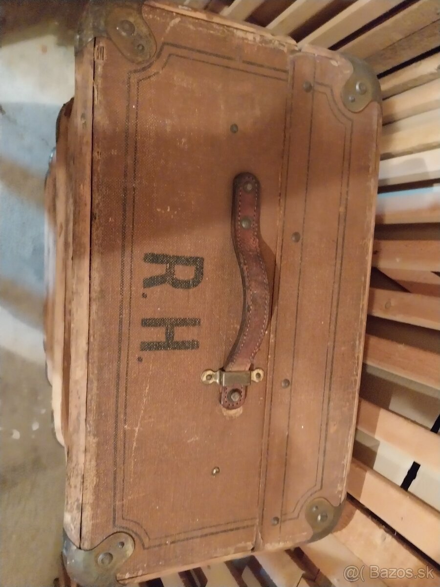 Starožitný lodný kufor - 2