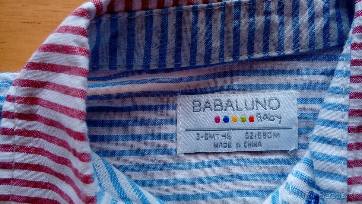 Chlapčenská košeľa so zapínaním na body - 2