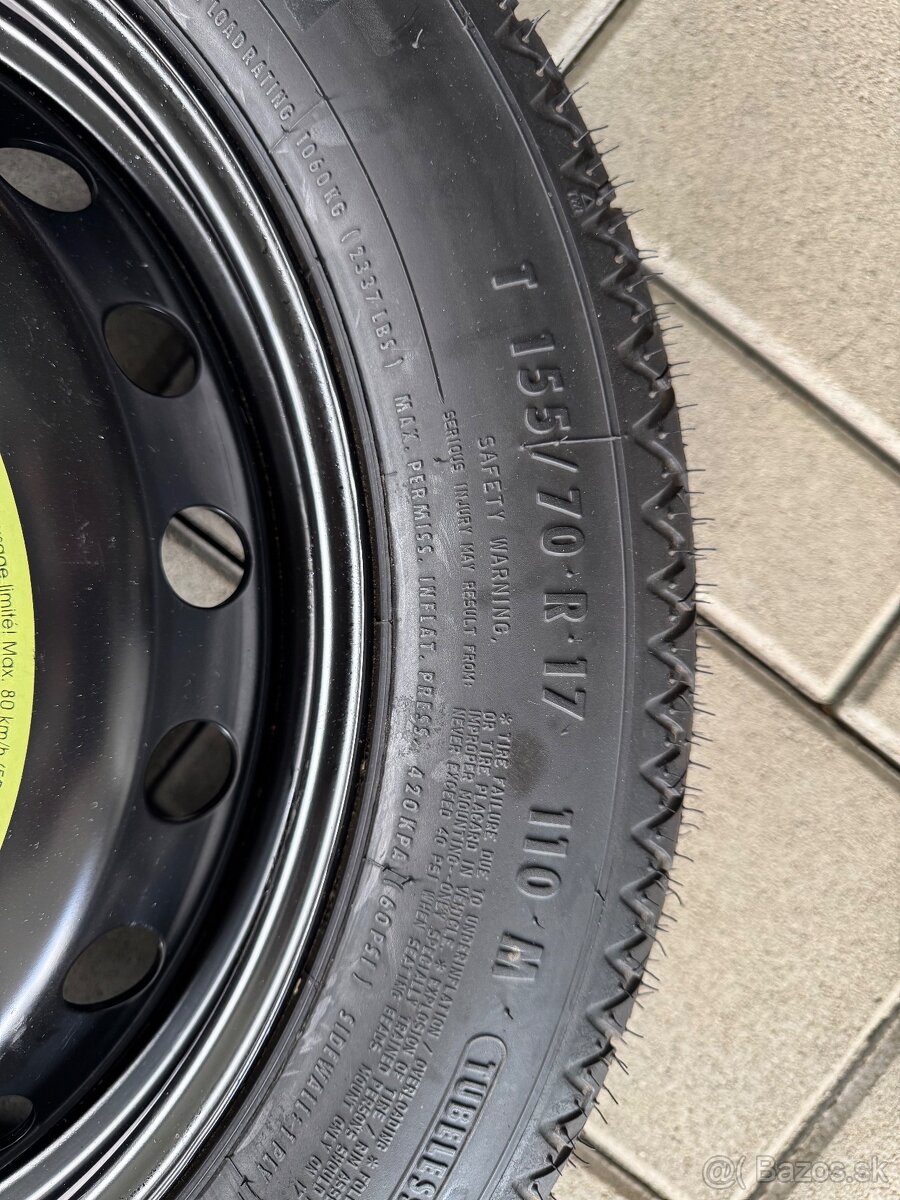 Rezerva Mercedes W212 5x112 155/70 r17 - 2