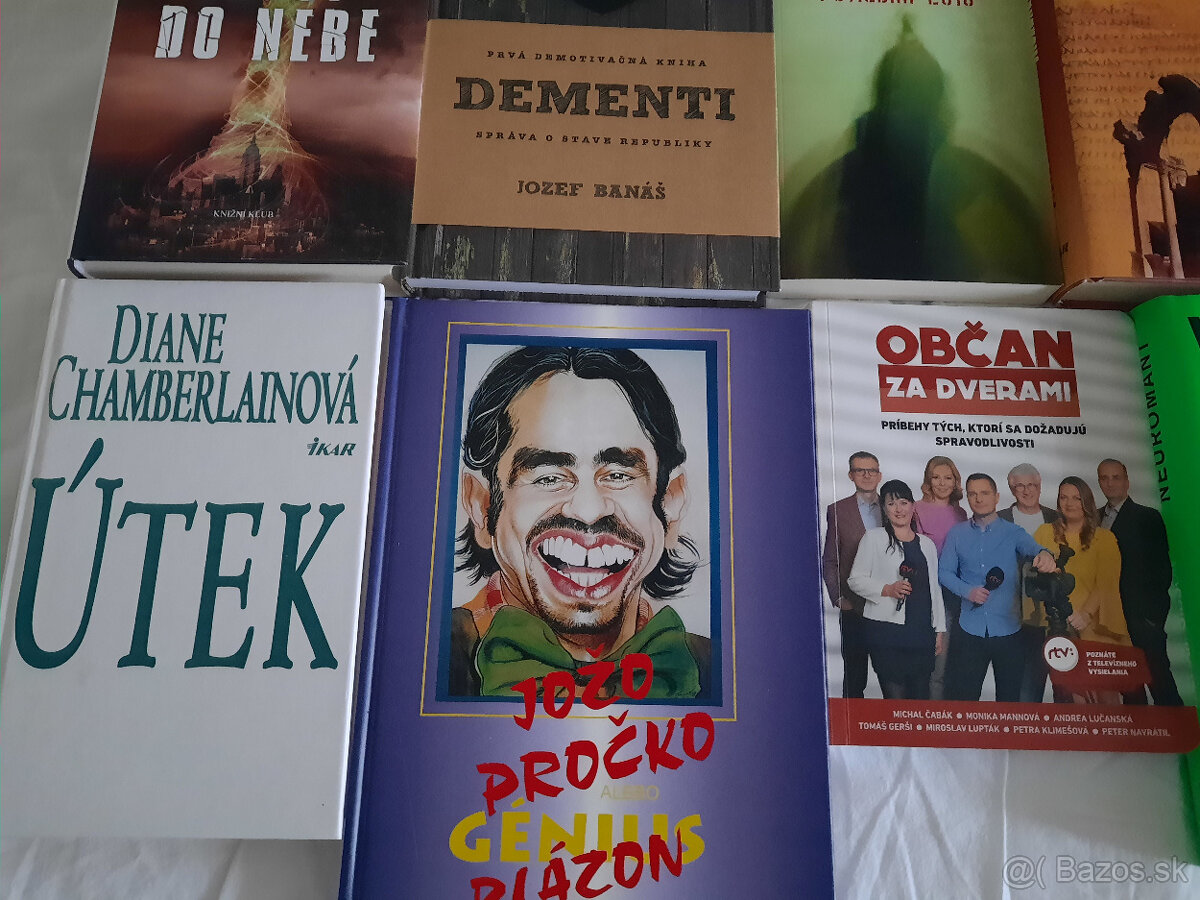 Knihy - rozne sci-fi, fantasy, akcne, thrillery, krimi - 2