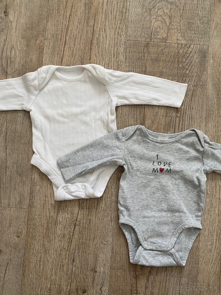 Chlapčenské detské body, legíny, tepláky veľ. 56 - 2